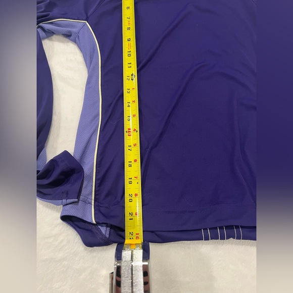 Adidas Climalite Two-Tone Purple Scuba Hoodie - Small - Picture 7 of 8